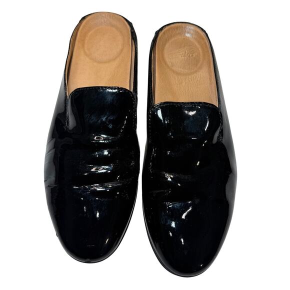 Dansko Shoes - Dansko Lexie Mule Black Patent Leather Slip On Clog Womens 40 Comfort Shoe